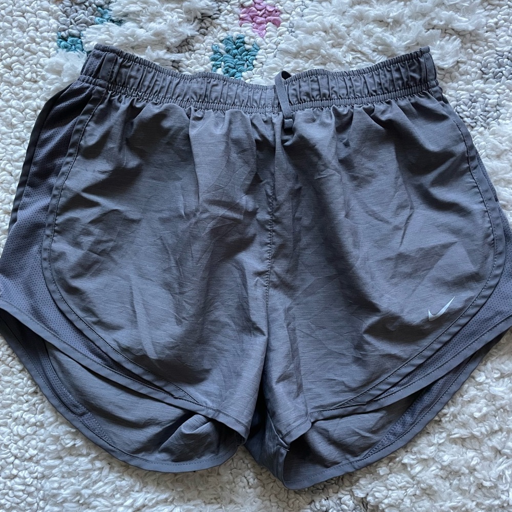 Nike Women's Grey Tempo Shorts